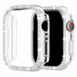 Apple iWatch 8 Ultra (49mm) Sparkling, Protective Tempered Glass Case Included, Crystal Diamond, Apple Watch Cover, Full Protective Case for Women &ndash; Transparent | Amlee