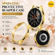 Samsung 4 Classic (42mm) Sparkling, Protective Bumper Case, Crystal Diamond, Samsung 4 Classic Watch Protective Cover for Women &ndash; Golden | Amlee