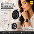 Samsung 4 Classic (42mm) Sparkling, Protective Bumper Case, Crystal Diamond, Samsung 4 Classic Watch Protective Cover for Women &ndash; Silver | Amlee
