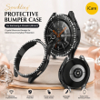 Samsung 4 Classic (46mm) Sparkling, Protective Bumper Case, Crystal Diamond, Samsung 4 Classic Watch Protective Cover for Women &ndash; Black | Amlee