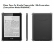 Amazon Kindle Paperwhite 10th Generation 2018 (Model PQ94WIF) Clear TPU Case Transparent Silicone Protective Tablet Cover By iCare (6 inch) | iCare