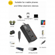 Car Invertor | Car Inverter (200W) 12V DC To 220V AC Power Adapter With 2 USB-A And 2 Type-C Ports For Laptop Computer Smartphones | iCare