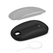 Apple Magic Mouse 2 Power Adapter Case | Magic Mouse 2 Charging Base with Lightning Connector | Wireless Mouse Charging Dock for Apple Magic Mouse 2 By iCare-Black | iCare