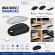 Apple Magic Mouse 2 Power Adapter Case | Magic Mouse 2 Charging Base with Lightning Connector | Wireless Mouse Charging Dock for Apple Magic Mouse 2 By iCare-Black | iCare