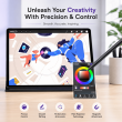 Samsung Tab S8 &amp; S8 Plus Original Stylus Pen [with Bluetooth] [Pen Tips 0.7mm] [4096 Pressure Sensor] with Touch S Pen (Black)