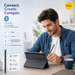 Samsung Tab S8 &amp; S8 Plus Original Stylus Pen [with Bluetooth] [Pen Tips 0.7mm] [4096 Pressure Sensor] with Touch S Pen (Black)