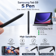 Samsung Tab S9/ S9 Plus Original Stylus Pen [with Bluetooth] [Pen Tips 0.7mm] [4096 Pressure Sensor] with Touch S Pen (Black)