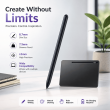 Samsung Tab S9/ S9 Plus Original Stylus Pen [with Bluetooth] [Pen Tips 0.7mm] [4096 Pressure Sensor] with Touch S Pen (Black)