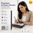 Samsung Tab S9/ S9 Plus Original Stylus Pen [with Bluetooth] [Pen Tips 0.7mm] [4096 Pressure Sensor] with Touch S Pen (Black)