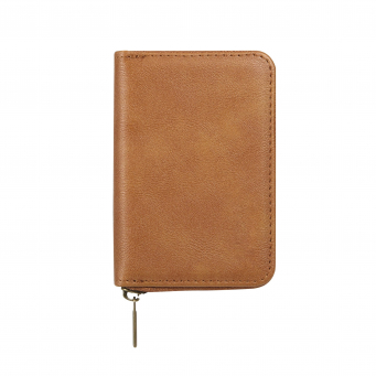 Apple iPhone 12 &ndash; 15 Series Magnetic PU Leather Card Holder MagSafe Wallet with Zipper | iCare