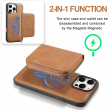 Apple iPhone 12 &ndash; 15 Series Magnetic PU Leather Card Holder MagSafe Wallet with Zipper | iCare
