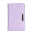 Magnetic MagSafe Wallet Compatible with iPhone 16/15/14/13/12 | Slim Leather Card Holder | Flip Closure Wallet &ndash; Purple | iCare