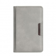 Magnetic MagSafe Wallet Compatible with iPhone 16/15/14/13/12 | Slim Leather Card Holder | Flip Closure Wallet &ndash; silver | iCare