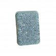 Glitter Magsafe Wallet Case | iCare Magnetic Glitter Wallet for iPhone &ndash; Sparkly Card Holder with Magnetic Closure, Slim PU Leather Wallet Purse, Stylish Glitter Design, Secure Credit Card and Cash Organizer for Women &amp; Girls &ndash; green | Amlee