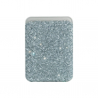 Glitter Magsafe Wallet Case | iCare Magnetic Glitter Wallet for iPhone &ndash; Sparkly Card Holder with Magnetic Closure, Slim PU Leather Wallet Purse, Stylish Glitter Design, Secure Credit Card and Cash Organizer for Women &amp; Girls &ndash; silver | Amlee