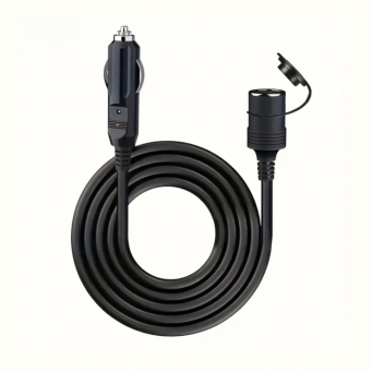 Cigarette Lighter Extension Cable Cord Car Charger DC Power Supply Wire 1.4 Meters 12V 24V Adapter Socket Plug Male to Female Connector | iCare