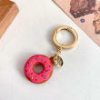 AirTag Silicone Donut Case Cute Protective Cover for Apple AirTag, Soft Anti-Scratch Holder with Keychain, Lightweight &amp; Durable Air Tag Accessories for Pets, Keys, Bags &amp; Luggage &ndash; Pink | iCare