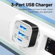 Mini USB Hub Splitter | 1 Male to 3 Multi USB Expander | 2 USB Ports + 1 Type-C Port &ndash; BLACK | iCare