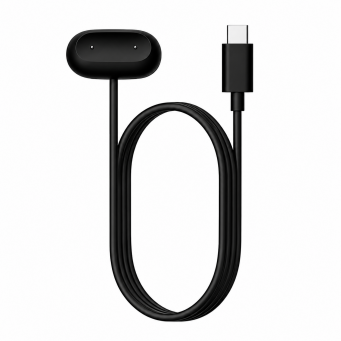 Google Fit Air Charging Cable Type C Charging Magnetic Charger Dock | Durable Portable PD-C Cable | Safe &amp; Stable Charging Replacement Charger &ndash; Black | iCare