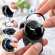 Google Pixel Watch 3D Curved Soft Edge Screen Protector Film| Full Coverage HD Clear Smartwatch Screen Guard | Bubble-Free Easy Application| iCare