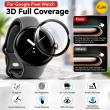 Google Pixel Watch 3D Curved Soft Edge Screen Protector Film| Full Coverage HD Clear Smartwatch Screen Guard | Bubble-Free Easy Application| iCare