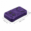 Iron Man Mobile Stand &amp; Holder | Foldable Adjustable Metal Phone Stand &ndash; Purple | iCare