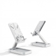 Iron Man Mobile Stand &amp; Holder | Foldable Adjustable Metal Phone Stand &ndash; White | iCare