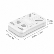 Iron Man Mobile Stand &amp; Holder | Foldable Adjustable Metal Phone Stand &ndash; White | iCare