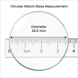 Round Watch Screen Protector | Tempered Glass Compatible with 33mm, 34mm, 35mm, 35.5mm, 36mm &amp; 36.5mm Smartwatches | iCare