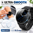 35.5 mm Universal Round Smartwatch Screen Protector Pack of 2 | 9H Tempered Glass for 33mm, 34mm, 35mm, 35.5mm, 36mm &amp;amp; 36.5mm Round Watches | HD Clear, Scratch-Resistant, Anti-Fingerprint &amp; Bubble-Free Screen Guard | iCare