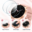 35.5 mm Universal Round Smartwatch Screen Protector Pack of 2 | 9H Tempered Glass for 33mm, 34mm, 35mm, 35.5mm, 36mm &amp;amp; 36.5mm Round Watches | HD Clear, Scratch-Resistant, Anti-Fingerprint &amp; Bubble-Free Screen Guard | iCare