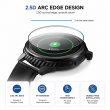 Round Watch Screen Protector | Tempered Glass Compatible with 37mm, 37.5mm, 38mm, 38.5mm, 39mm &amp; 39.5mm Smartwatches | iCare