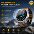 Round Watch Screen Protector Pack of 2 | Ultra Smooth Touch Tempered Glass &ndash; 42mm | iCare