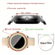 Universal Watch Round Glass Screen Protector Set of 2 | 43mm, 44mm, 45mm &amp; 46mm Tempered Glass | iCare