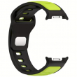 Samsung Watch8 Strap 2 Color | Samsung Galaxy Watch 8/8 Classic (40/44/46mm) Durable Two-Tone Silicone Sport Band &ndash; Neon+Black | iCare