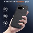 Google Pixel 9A -TPU + Polycarbonate Mag Fit Magnetic Cover Case Anti-Scratch, Anti-Fingerprint Cover(Black) | iCare