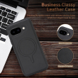 Google Pixel 9A -TPU + Polycarbonate Mag Fit Magnetic Cover Case Anti-Scratch, Anti-Fingerprint Cover(Black) | iCare