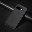 Google Pixel 9A -TPU + Polycarbonate Mag Fit Magnetic Cover Case Anti-Scratch, Anti-Fingerprint Cover(Black) | iCare
