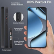 Google Pixel 10 /10 Pro &ndash; Magsafe Carbon Fibber Case | Google Pixel 10 / 10 Pro Magnetic PU Leather Case | Shockproof Cover with Metal Hardware Ring, Military Grade Drop Protection Cover (Black) | iCare