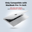 MacBook Pro 14.2 Inch Compatible for M5 2025 A3434/A3426/A3427 Transparent Crystal Hard Shell Case &ndash; M5 2025 A3434/A3426/A3427 | iCare