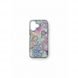 Glitter Flower Diamond Phone Case Compatible with iPhone 16 | Slim Shockproof TPU Protective Cover &ndash; Blue | iCare