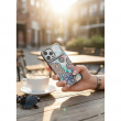 iPhone 17 Pro Max Luxury Glitter Flower Diamond Shockproof Case | Slim Protective Rhinestone Floral Cover &ndash; Black | iCare