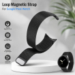 Google Pixel Watch Loop Magnetic Strap By iCare Adjustable Magnetic Band Strap Belt accessories &ndash; Black | iCare