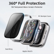 Privacy Screen Protector Case for Apple Watch Series 7/8/9 (45mm) | 9H Tempered Glass | Anti-Peeping | Shockproof Ultra-Thin Cover &ndash; 49mm | iCare