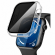 45mm Privacy Screen Protector CaseCompatible with Apple Watch Series 7/8/9| 9H Tempered Glass Anti-Peeping Screen Guard, Shockproof Ultra-Thin Full Protective Cover