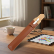 PU Leather Sleeve Case Apple Pencil 1st &amp; 2nd Gen &ndash; Slim Protective Stylus Pouch By iCare Slim Lightweight Stylus Cover, for Scratch &amp; Impact Protection &ndash; Brown | iCare