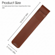 PU Leather Sleeve Case Apple Pencil 1st &amp; 2nd Gen &ndash; Slim Protective Stylus Pouch By iCare Slim Lightweight Stylus Cover, for Scratch &amp; Impact Protection &ndash; Brown | iCare