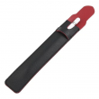 PU Leather Sleeve Case Apple Pencil 1st &amp; 2nd Gen &ndash; Slim Protective Stylus Pouch By iCare Slim Lightweight Stylus Cover, for Scratch &amp; Impact Protection &ndash; BLK+Red | iCare