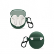 Oppo Enco Air 3 Case Solid Color Earphones Cover Case By iCare Silicone Cover Case Anti-Scratch Ear &ndash; Dark Green | iCare