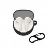 Oppo Enco Air 3 Case Solid Color Earphones Cover Case By iCare Silicone Cover Case Anti-Scratch Ear &ndash; Black | iCare